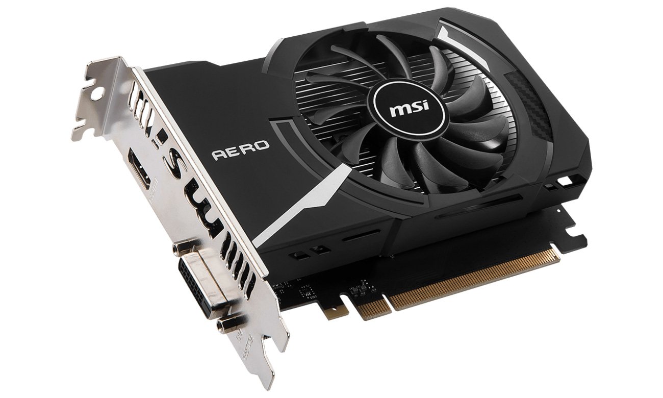MSI GeForce GT 1030 AERO ITX 2GD4 OC 2GB DDR4 - Karty